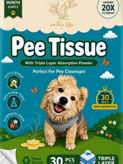 Absorbent Pee Tissues for Pets