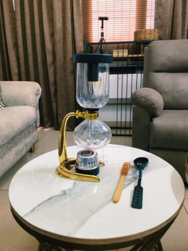 Earthly Bliss Siphon Tea/Coffee Maker photo review
